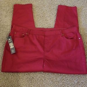 DG2 Red Stretch  Jeans